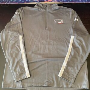 Under Armour Dark Gray Quarter-Zip Jacket